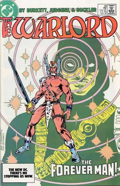 Warlord 86 - Warlord - Sword - Circles - Stars - Forever - Dan Jurgens, Dick Giordano