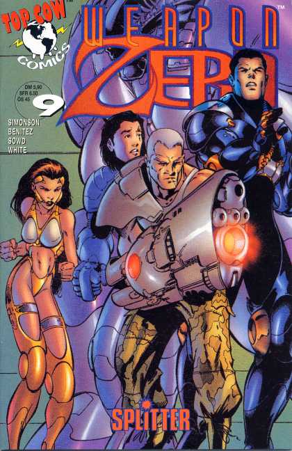 Weapon Zero 10 - Canon - Slitter - Top Cow - Comics - Superheroes - Kevin Conrad