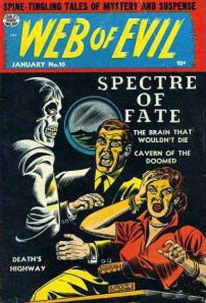 Web of Evil 10 - Skeleton - Man - Woman - Illuminator - Deaths Highway