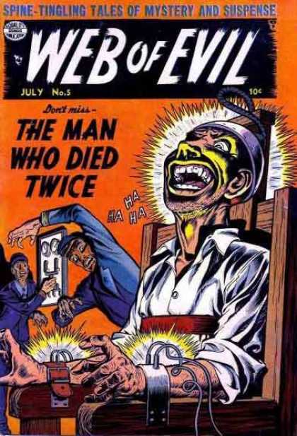 Web of Evil 5 - Electric Chair - Man Who Died Twice - Laughing - Ha Ha Ha - Mystery And Suspense