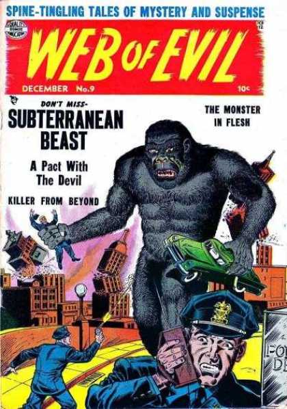 Web of Evil 9 - Skyscrapers - Green Car - Rampage In The City - Giant Beast - King Kong