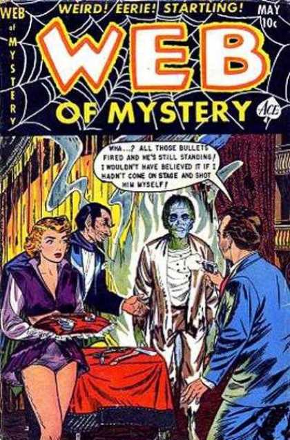 Web of Mystery 18 - Smoke - Zombie - Gun - Hatchet - Magic