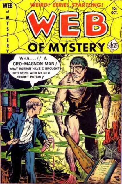 Web of Mystery 5 - Weird - Eerie - Web Of Mystery - Cro-magnon Man - Candles