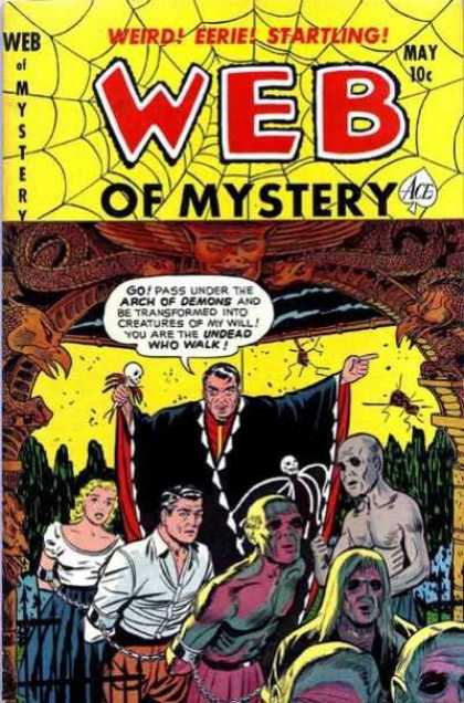 Web of Mystery 9 - Demons - Undead - Transformed - Creatures - Bound