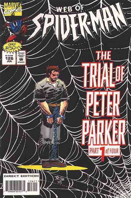 Web of Spider-Man 126 - Spider Webs - Spider - Chains - Jul - Peter Parker - John Romita
