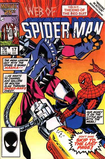 Web of Spider-Man 17 - Web - Cab - String - Gun - Armor