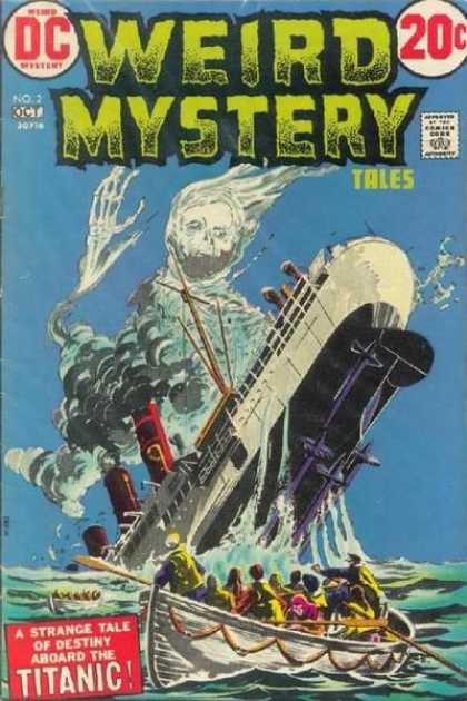 Weird Mystery Tales 2 - 20 Cents - Sinking Ship - Ghost - Boat - Survivors