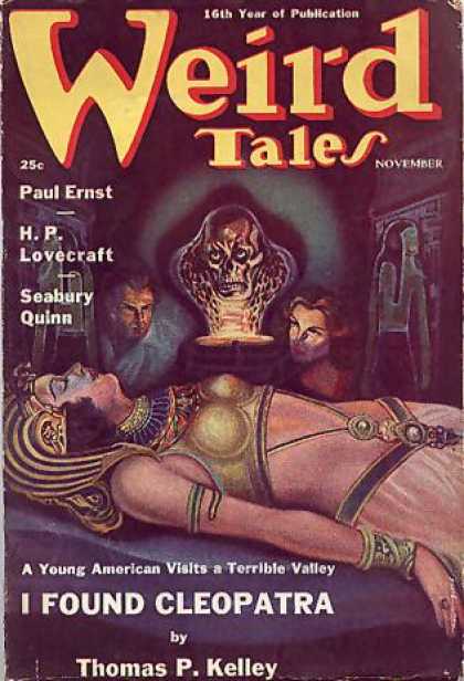 Weird Tales 136 - Cleopatra - Skull