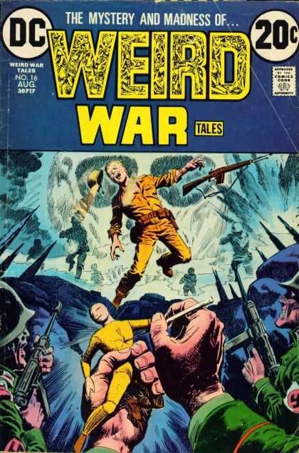 Weird War Tales 16 - War - Gun - Needle - Soldiers - Skull