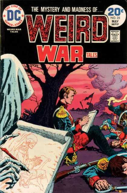 Weird War Tales 25 - Dc - The Line Of Superstars - Approved By The Comics Code Authority - Tree - No25 May