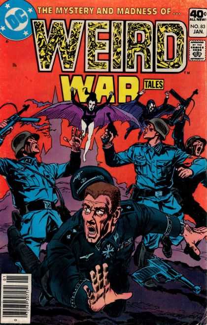 Weird War Tales 83 - Mystery And Madness - Batwoman - Army - Machine Guns - No 83