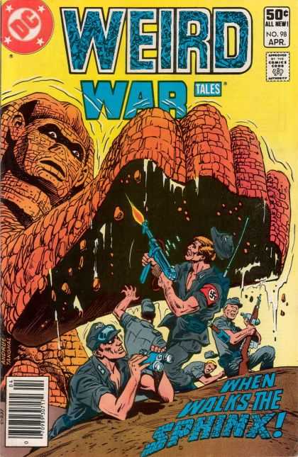 Weird War Tales 98 - Dc - Approved By The Comics Code Authority - No98 - Apr - When Walks The Sphinx