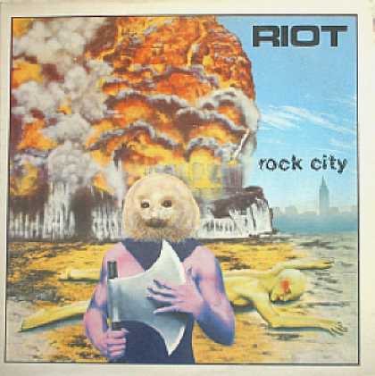 Weirdest Album Covers - Riot (Rock City)