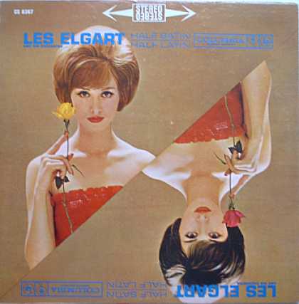 Weirdest Album Covers - Elgart, Les (Half Satin, Half Latin)