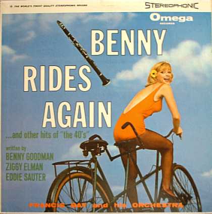 Weirdest Album Covers - Bay, Francis (Benny Rides Again)