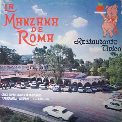 Weirdest Album Covers - Manzana De Roma (Restaurante Tipico)