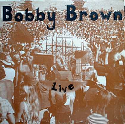 Weirdest Album Covers - Brown, Bobby (Live) - 1