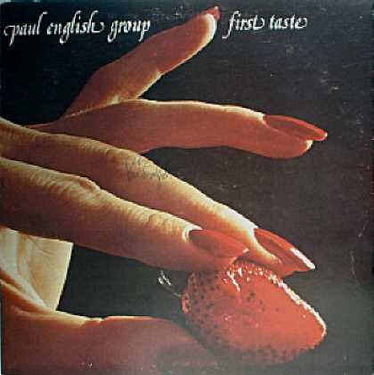 Weirdest Album Covers - English, Paul (First Taste)