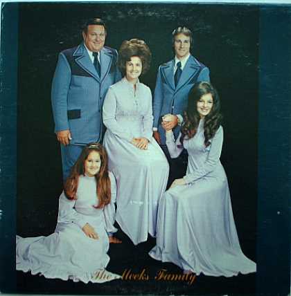 Weirdest Album Covers - Meeks Family (self-titled)