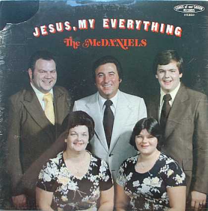 Weirdest Album Covers - McDaniels Family (Jesus, My Everything)