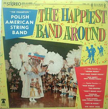 Weirdest Album Covers - Polish American String Band (Happiest Band Around)