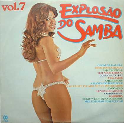 Weirdest Album Covers - Explosao do Samba, vol 7