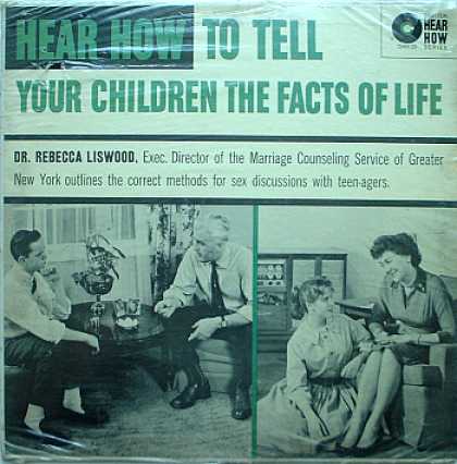 Weirdest Album Covers - Liswood, Dr. Rebecca (Hear How To Tell Your Children The Facts Of Life)