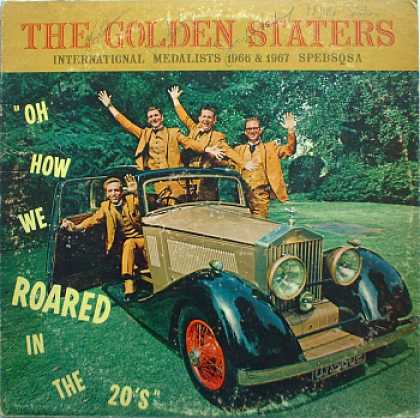 Weirdest Album Covers - Golden Staters (Oh How We Roared In The 20s)