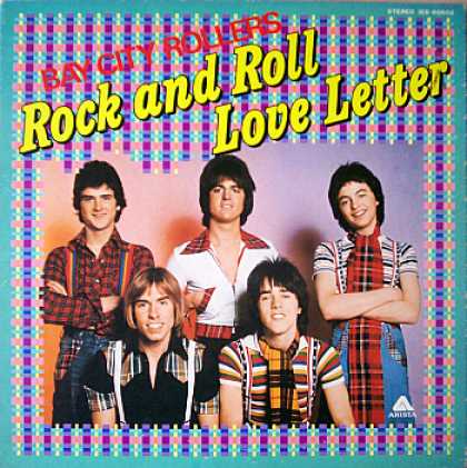 Weirdest Album Covers - Bay City Rollers (Rock & Roll Love Letter)