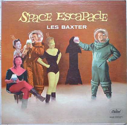 Weirdest Album Covers - Baxter, Les (Space Escapade)