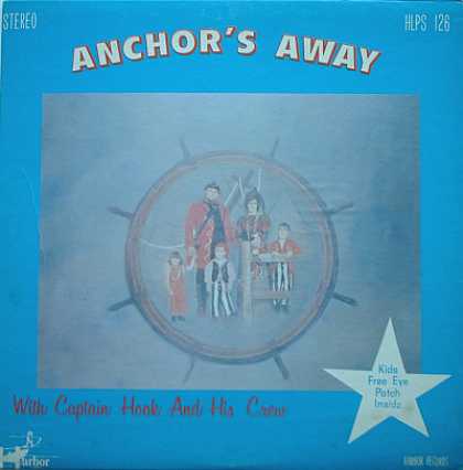 Weirdest Album Covers - Captain Hook (Anchors Away) - alternate cover 1
