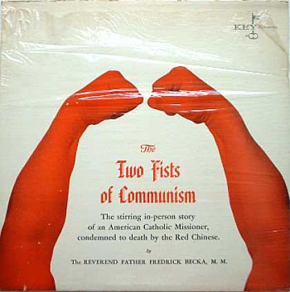 Weirdest Album Covers - Becka, Rev. Dr. Frederick (The Two Fists Of Communism)