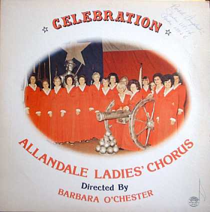 Weirdest Album Covers - Allandale Ladies' Chorus (Celebration)