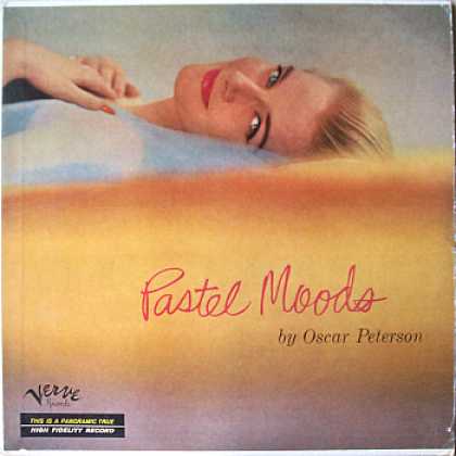 Weirdest Album Covers - Peterson, Oscar (Pastel Moods)