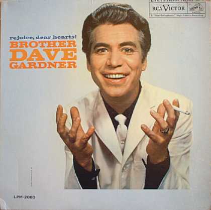 Weirdest Album Covers - Gardner, Brother Dave (Rejoice, Dear Hearts!)