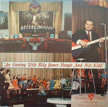 Weirdest Album Covers - Hargis, Billy James (An Eveneing With Billy James Hargis And His Kids)