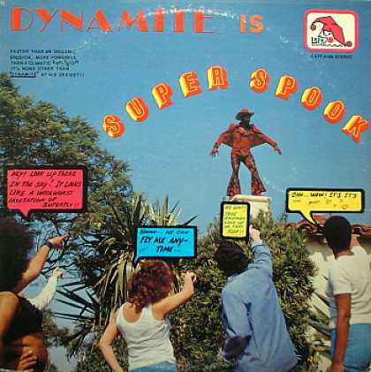 Weirdest Album Covers - Dynamite (Super Spook)