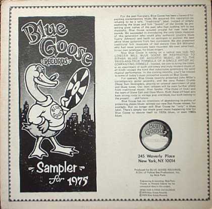 Weirdest Album Covers - Blue Goose Sampler For 1975