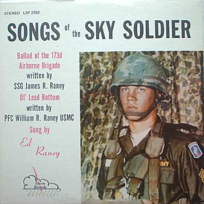 Weirdest Album Covers - Raney, Ed (Songs Of The Sky Soldier)
