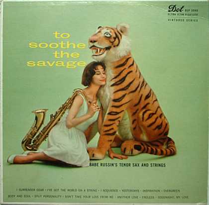 Weirdest Album Covers - Russin, Babe (To Soothe The Savage)