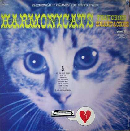 Weirdest Album Covers - Harmonicats (Featuring Heartaches)