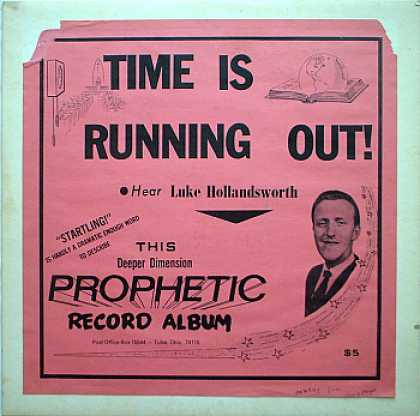 Weirdest Album Covers - Hollandsworth, Luke (Time Is Running Out!)