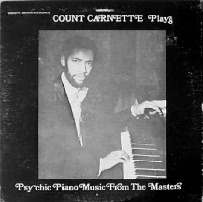 Weirdest Album Covers - Carnette, Count (Psychic Piano From The Masters)