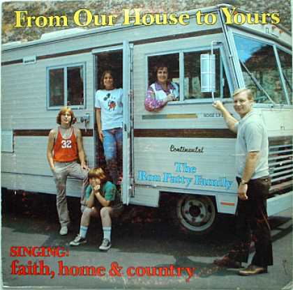 Weirdest Album Covers - Patty, Ron Family (From Our House To Yours)