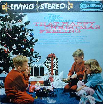 Weirdest Album Covers - Organ Orchestra (That Happy Christmas Feeling)