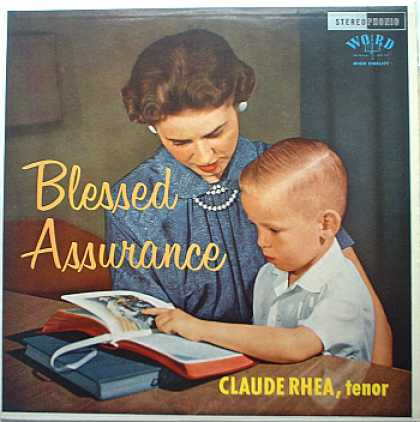 Weirdest Album Covers - Rhea, Claude (Blessed Assurance)