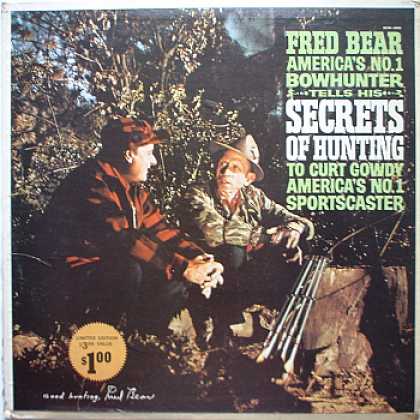 Weirdest Album Covers - Bear, Fred (Secrets Of Hunting)