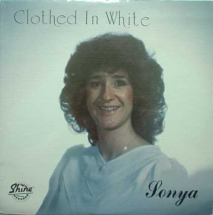 Weirdest Album Covers - Sonya (Clothed In White)