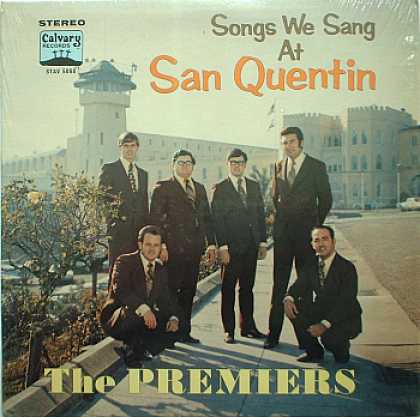 Weirdest Album Covers - Premiers, The (Songs We Sang At San Quentin)