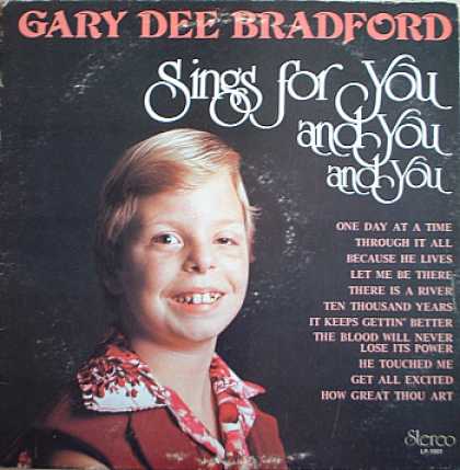 Weirdest Album Covers - Bradford, Gary Dee